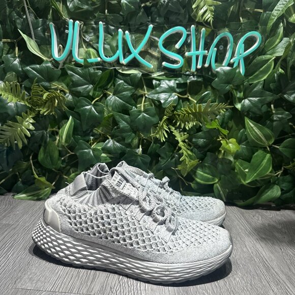 Nobull Unisex Knit Runner Gray Running Shoes Sneakers Size M 6 W 7.5 main image 6